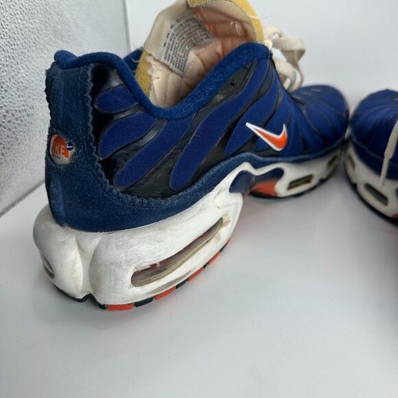 Nike Air Max Plus TN Shoes Mens Size 10 Blue Black Athletic Running Sneakers
